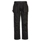 Portwest WX2 Eco broeken CD883 stretch holsterzakken zwart(BK)
