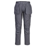 Portwest WX2 Eco Broeken CD883 stretch holsterzakken metaalgrijs(MG)