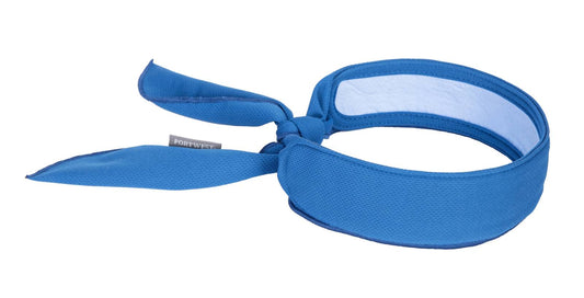 Portwest Sjaals CV05 Verkoelend UPF50+ UV blauw(BL)
