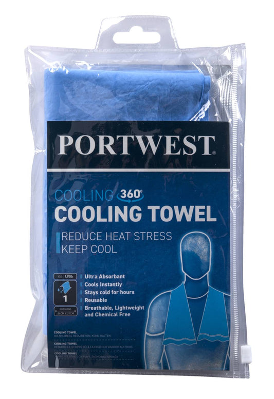Portwest Handdoeken CV06 Verkoelend blauw(BL)