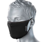Portwest 3-Laags Anti Microbieel Stoffen Gezichtsmasker (pak 25 stuks) CV33 zwart(BK)
