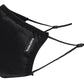 Portwest 3-Laags Anti Microbieel Stoffen Gezichtsmasker (pak 25 stuks) CV33 zwart(BK)