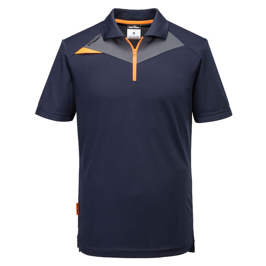 Portwest DX4 PW2 Hi Vis Polo DX410 K/M HiVis donker marineblauw(DN)