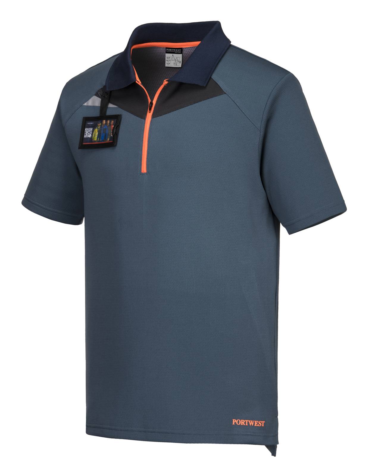 Portwest Polo's DX410 metroblauw(MB)