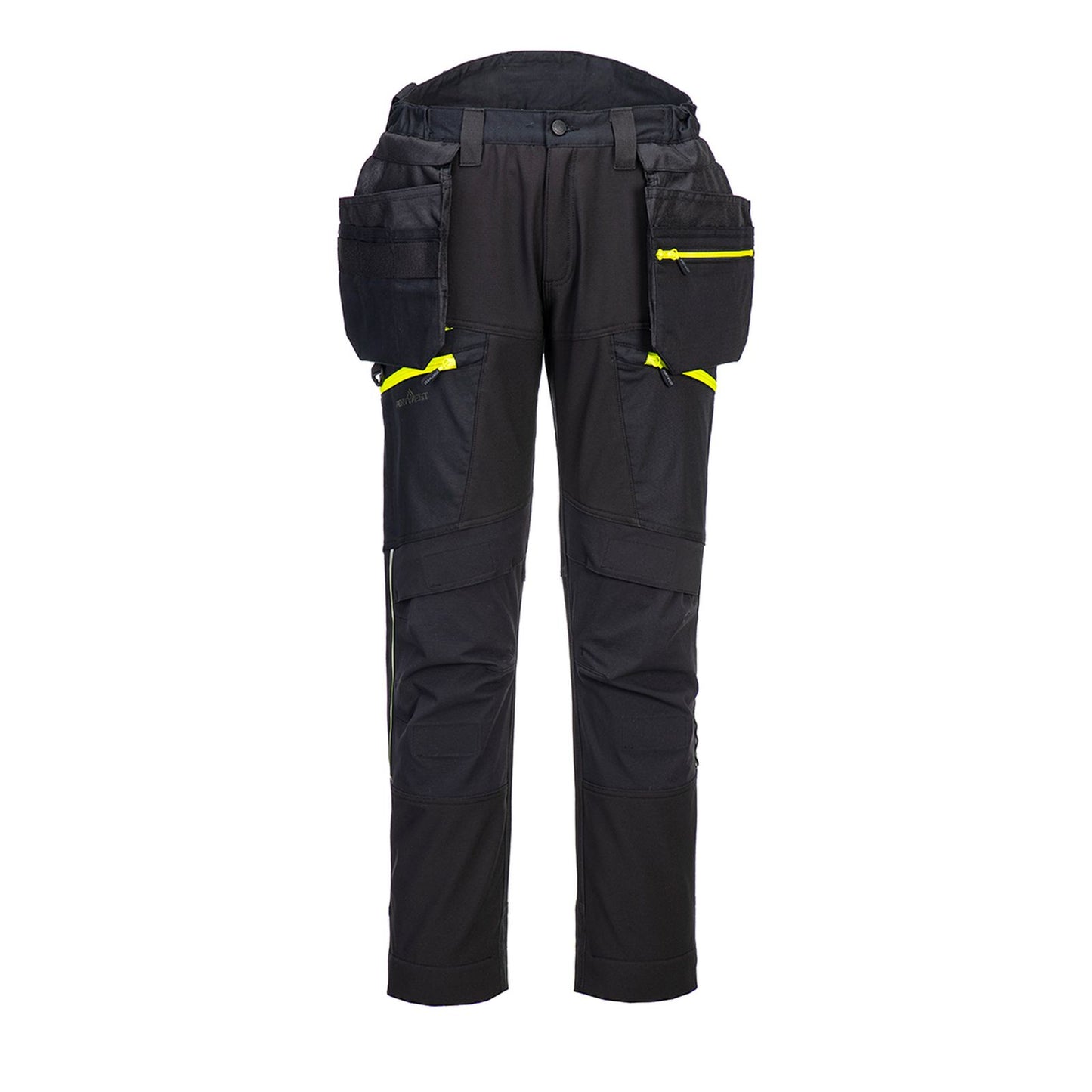 Portwest DX4 Broek DX450 Softshell afneembare holsterzakken stretch zwart(BK)