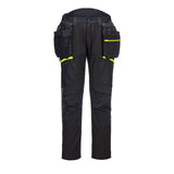 Portwest DX4 Broek DX450 Softshell afneembare holsterzakken stretch zwart(BK)