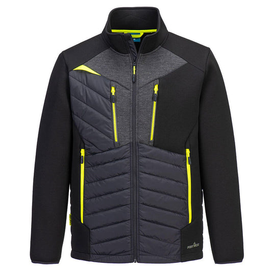 Portwest DX4 Bodywarmer DX471 hybrid baffle zwart(BK)