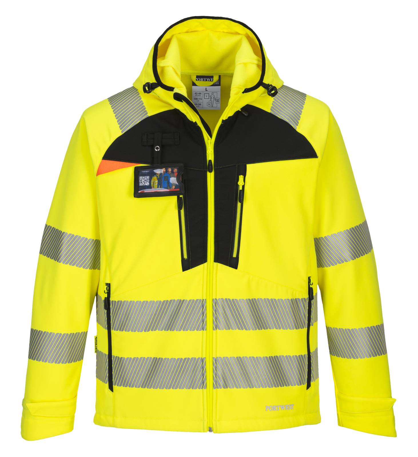 Portwest Jassen DX475 geel-zwart(YB)