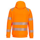 Portwest DX4 Hoge zichtbaarheid Hoodie DX484 Hi-Vis rits oranje-zwart(OB)