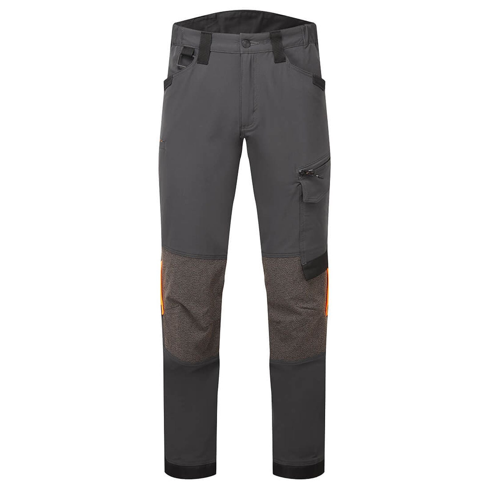 Portwest EV4 broek EV441 service stretch reflectie metaalgrijs(MG)