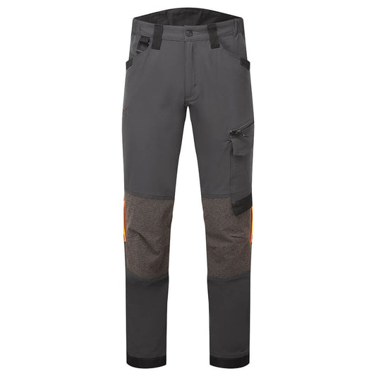 Portwest EV4 broek EV441 service stretch reflectie metaalgrijs(MG)