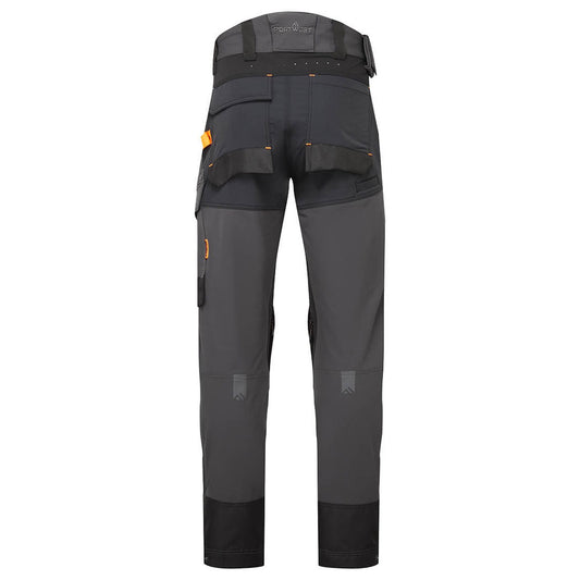 Portwest EV4 broek EV441 service stretch reflectie metaalgrijs(MG)