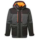 Portwest EV4 Alle weersomstandigheden Parka EV461 winter waterdicht ademend metaalgrijs(MG)