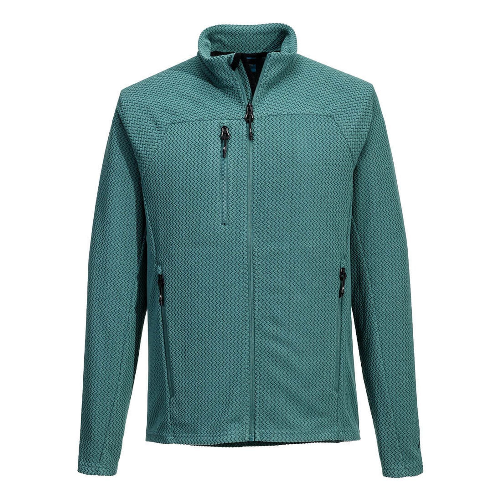 Portwest EV4 Alle Weersomstandigheden Vest EV480 fleecte textuur groenblauw(TE)