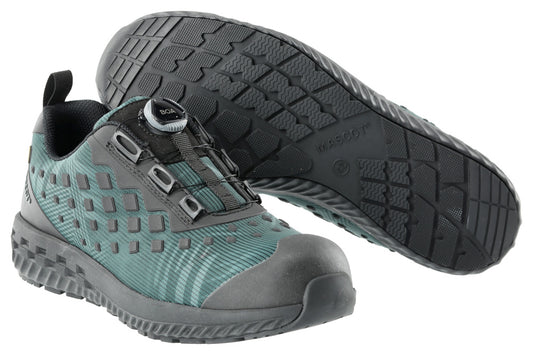 Mascot Footwear Customized Veiligheidsschoenen laag F0650-704 bosgroen-zwart(3409)