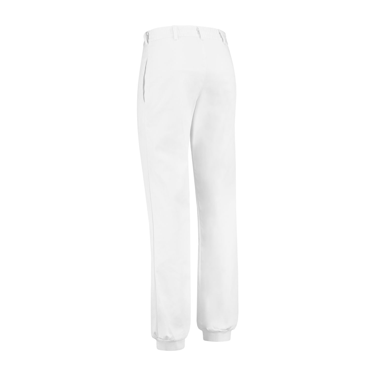 Noname Broeken FKBM6535-240 HACCP Met manchetten wit(240-WIT)