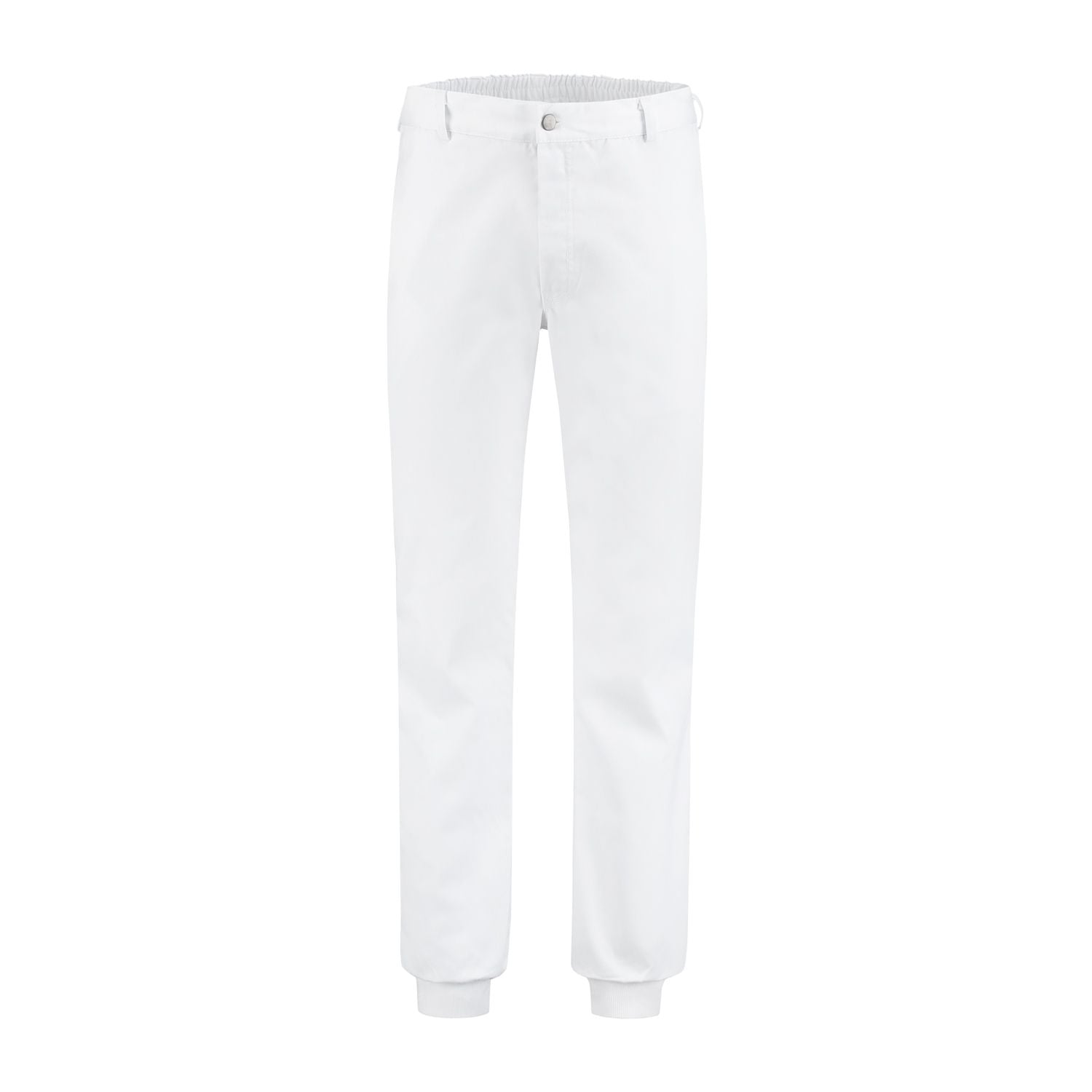 Noname Broeken FKBM6535 HACCP Met manchetten wit(WIT)