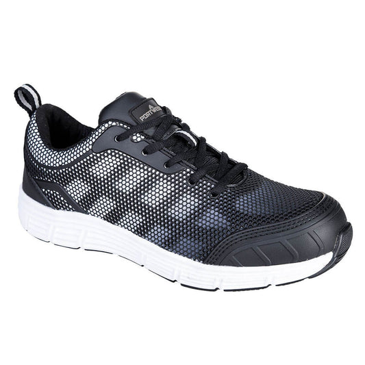 Portwest Schoenen FT15 zwart-wit(BKW)