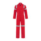 Noname Overalls HZO100 Met reflectieband rood(ROOD)