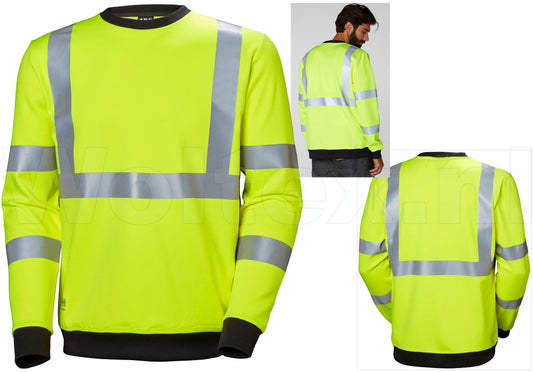 Helly Hansen Polosweaters Addvis 79095 HiVis fluo-geel(360)