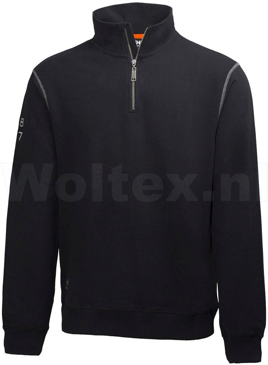 Helly Hansen Polosweaters Oxford 79027 zwart(990)