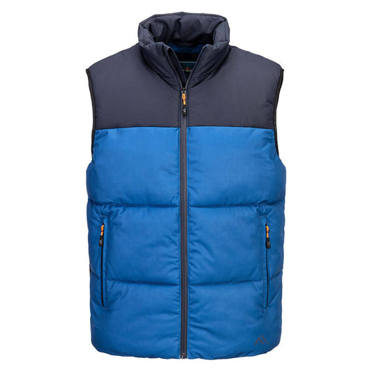 Portwest KX3 Sport Alle weersomstandigheden Bodywarmer KX305 kwartsblauw-donker marineblauw(QD)