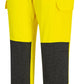 Portwest broeken KX346 geel-zwart(YB)