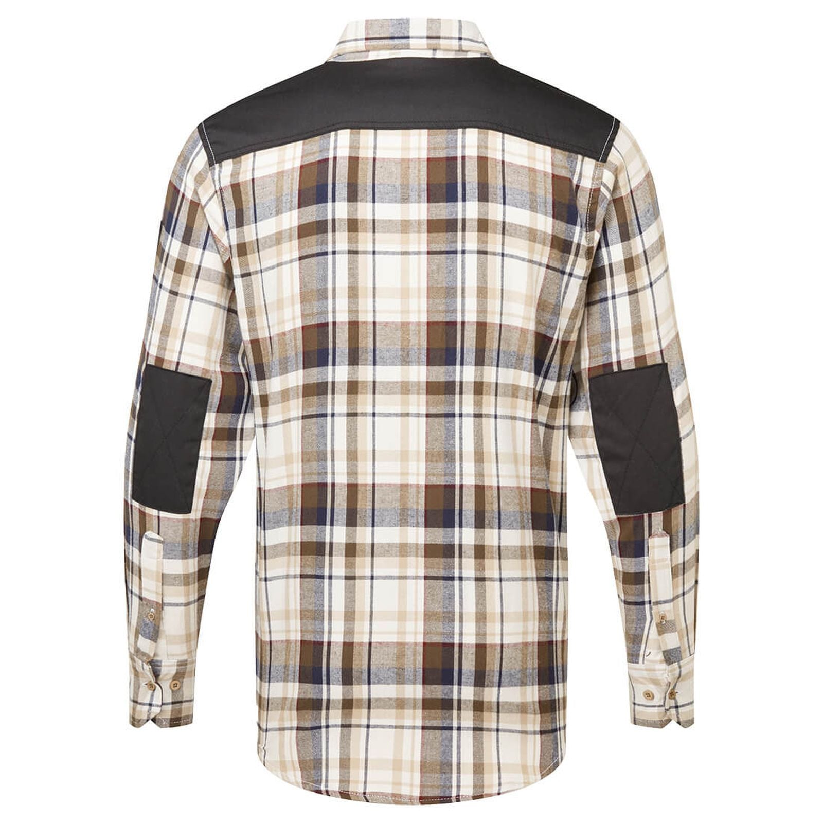 Portwest Shirts KX370 bruin geruit(BR)