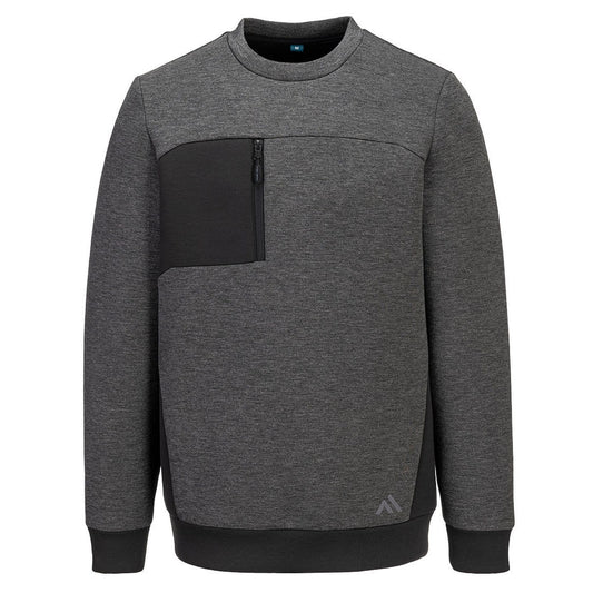 Portwest KX3 Sport Werkkleding Sweatshirt KX377 Tech metaalgrijs(MG)