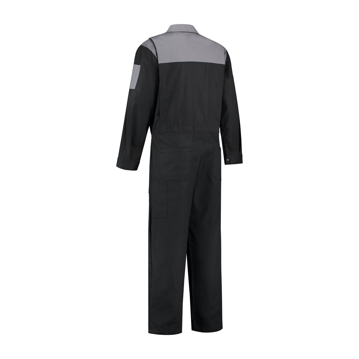 Noname Overalls OVK2KL Drukknopen Katoen zwart-grijs(ZWGR)