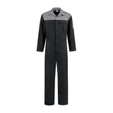 Noname Overalls OVK2KL Drukknopen Katoen zwart-grijs(ZWGR)