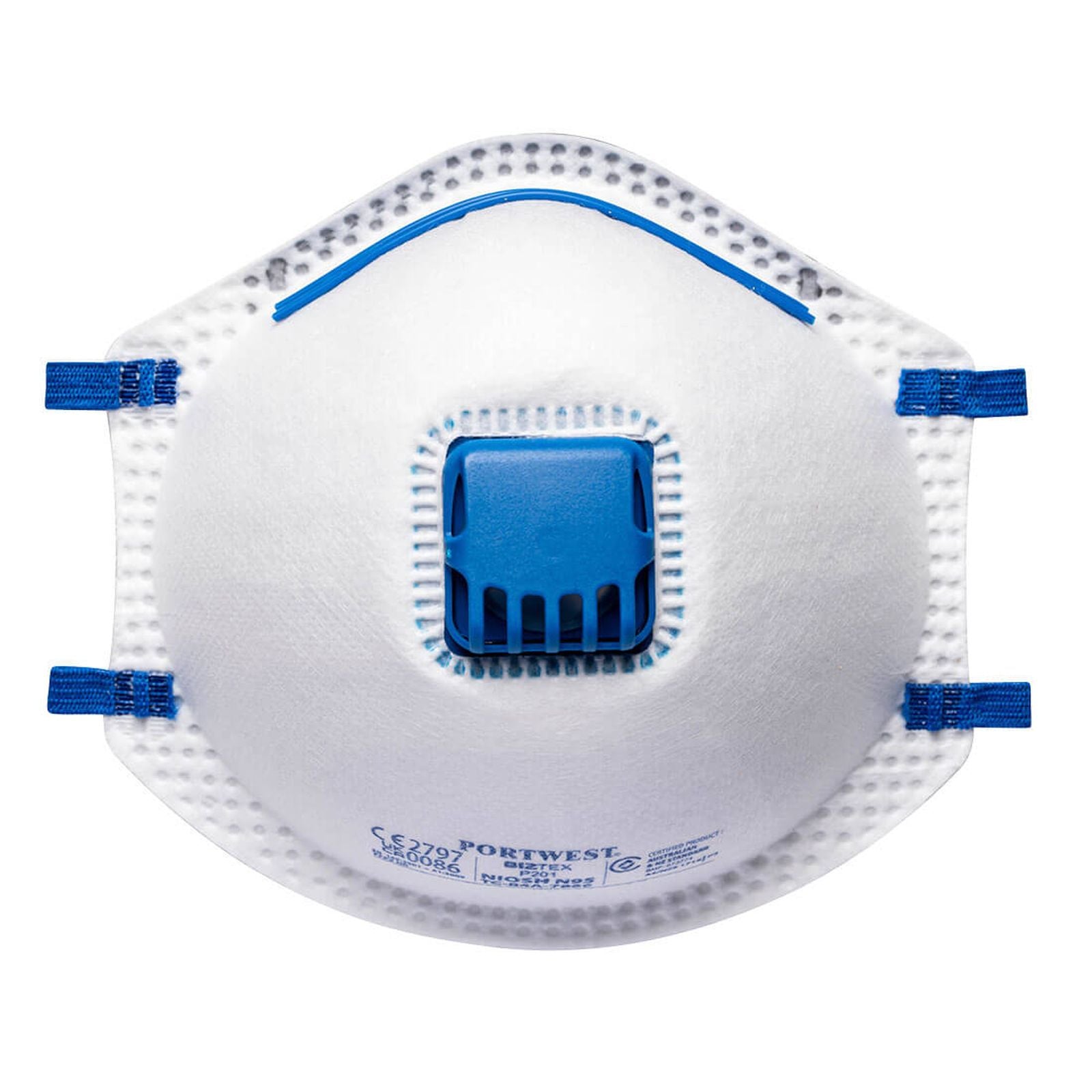 Portwest Maskers P201 wit(WH)