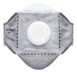 Portwest Disposable EAGLE mondmasker P392 koolstof gevouwen plat FFP3 (Pk10) wit(WH)