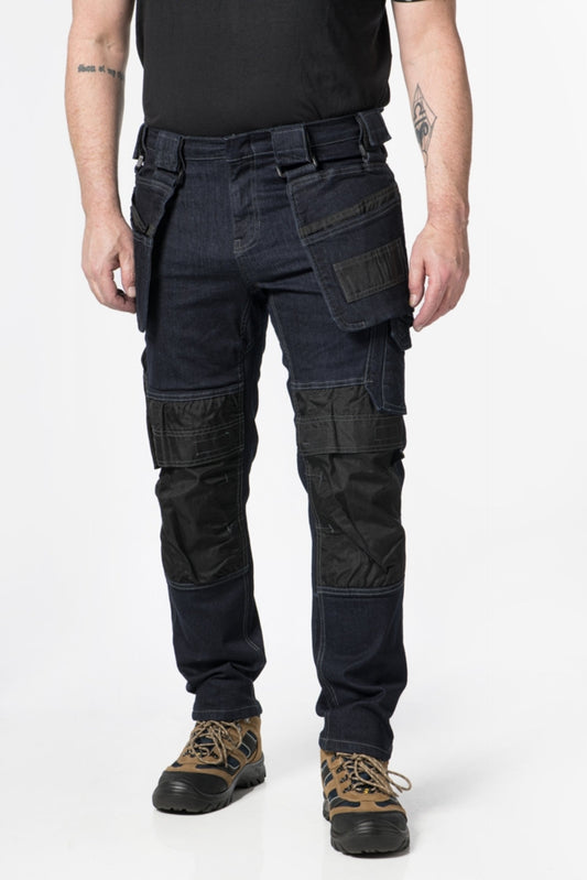 Brams Paris Never out of stock Jeans Broeken Pelle X11 blauw(001)