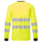 Portwest PW2 HiVis T-shirt PW221 L/M HiVis geel-zwart(YB)