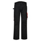 Portwest Broeken PW240 zwart-rood(BD)