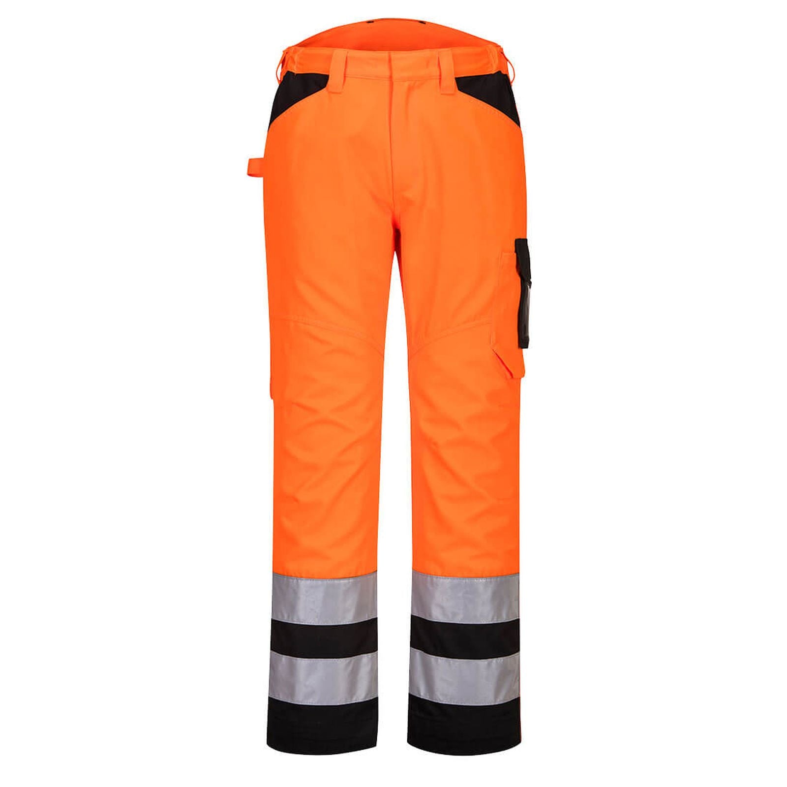 Portwest Broeken PW241 oranje-zwart(OB)