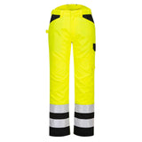 Portwest Broeken PW241 geel-zwart(YB)
