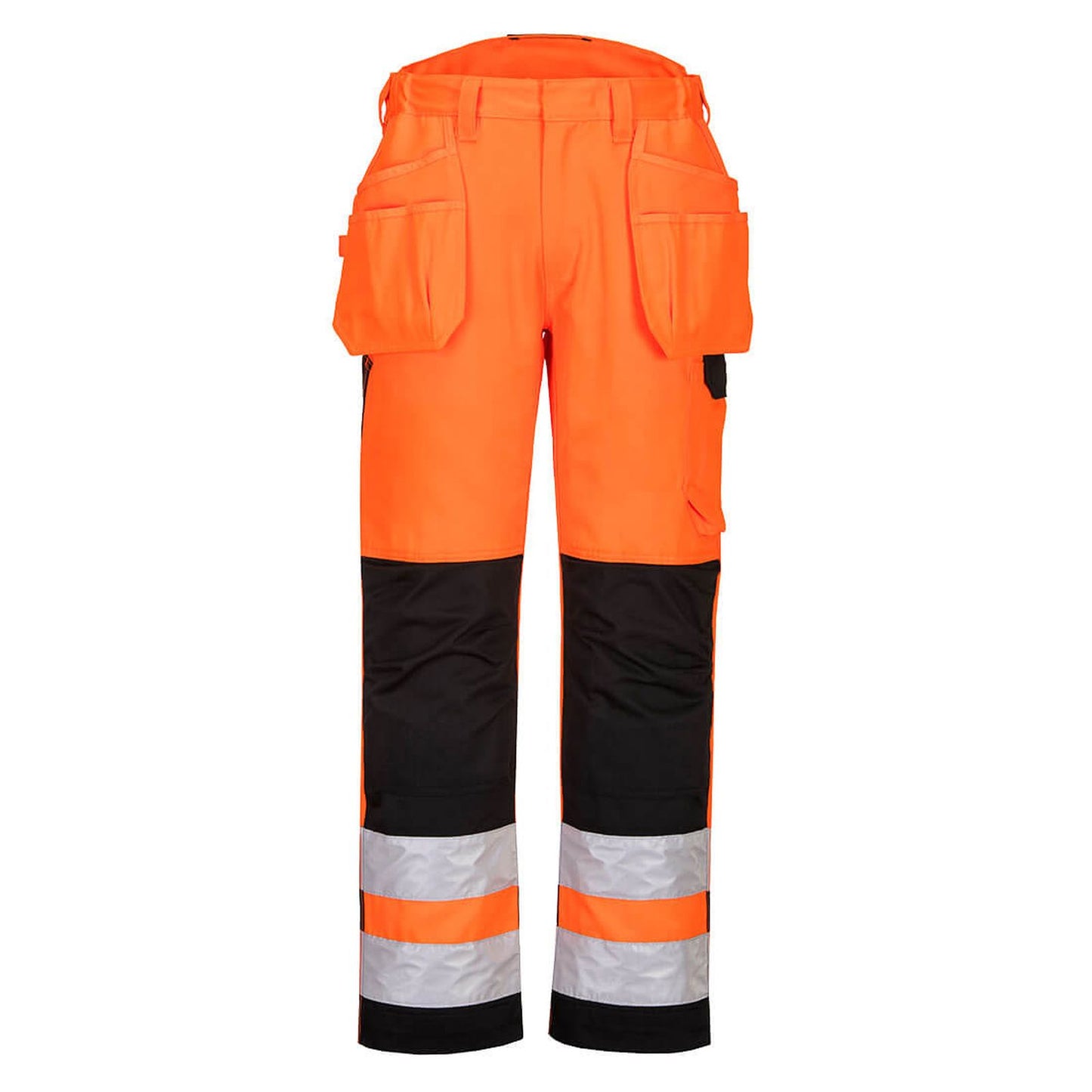 Portwest Broeken PW242 oranje-zwart(OB)