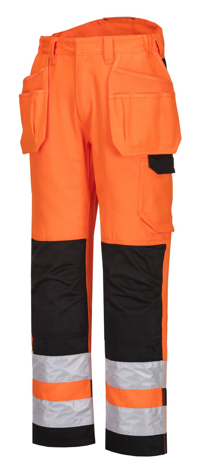 Portwest Broeken PW242 oranje-zwart(OB)