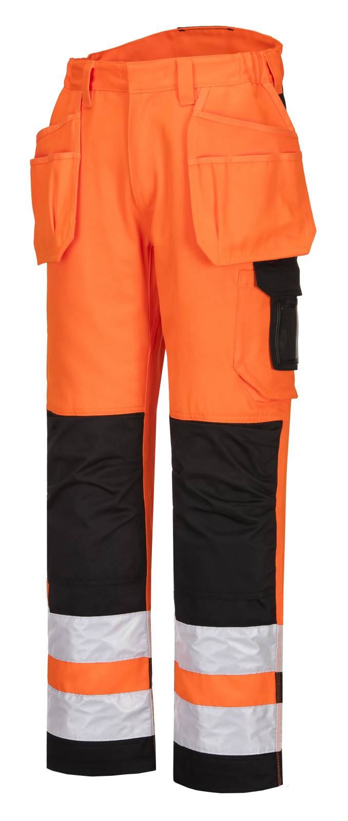 Portwest Broeken PW242 oranje-zwart(OB)