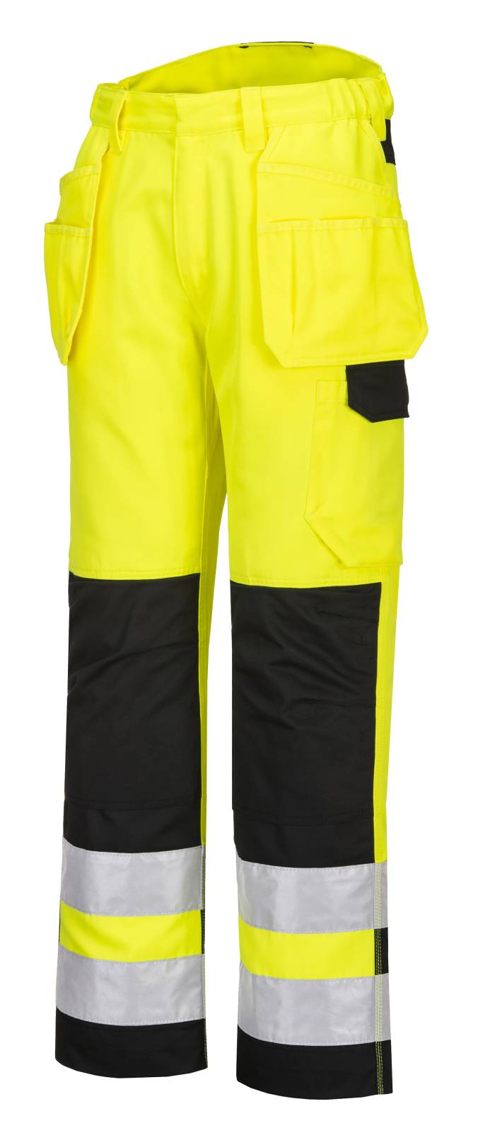 Portwest Broeken PW242 geel-zwart(YB)