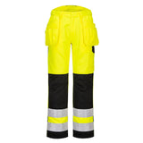 Portwest Broeken PW242 geel-zwart(YB)
