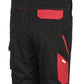 Portwest Overalls PW243 zwart-rood(BD)