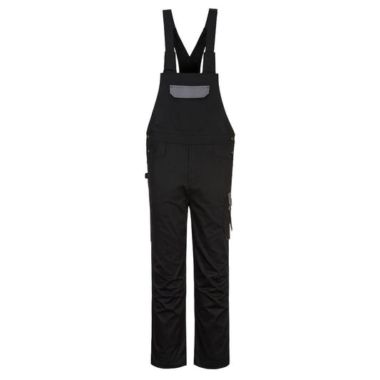 Portwest Overalls PW243 zwart-zoomgrijs(BZ)