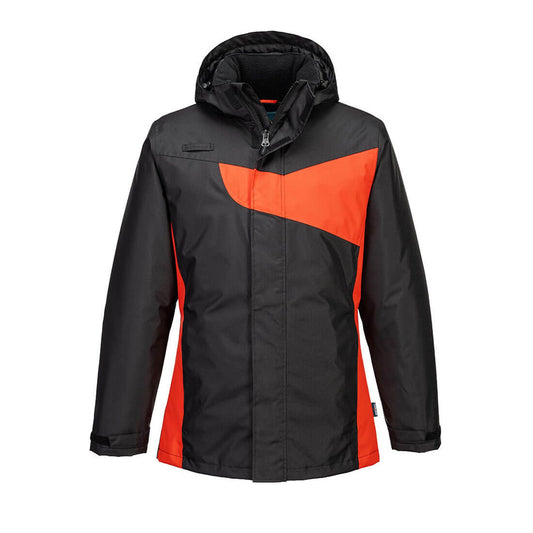 Portwest PW2 Jack PW260 winter waterafstotend zwart-rood(BD)