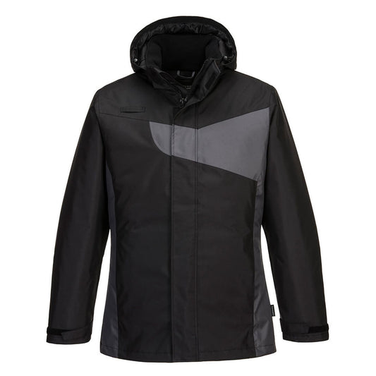 Portwest Jassen PW260 zwart-zoomgrijs(BZ)