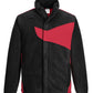 Portwest PW2 Jas PW270 fleece zwart-rood(BD)