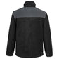Portwest PW2 Jas PW270 fleece zwart-zoomgrijs(BZ)