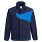 Portwest PW2 Jas PW270 fleece marineblauw-koningsblauw(NR)